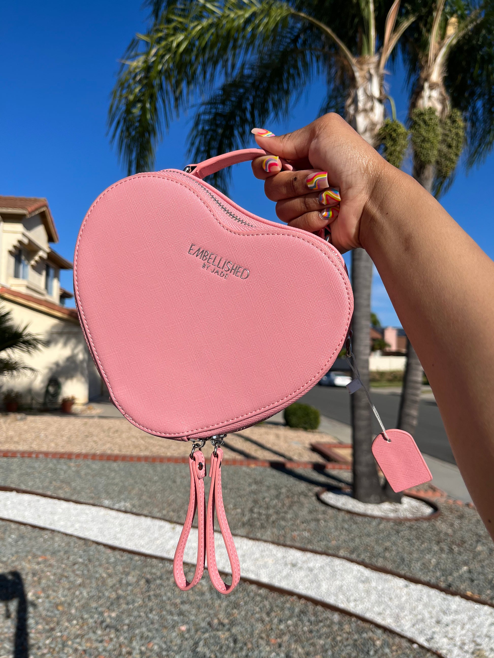 Love-Struck Bag | Pink Heart Purse
